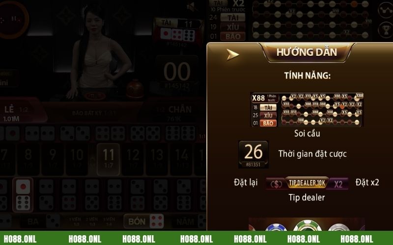 Chia sẻ cho tân binh cách chơi tài xỉu online chuẩn và chi tiết nhất tại HO88