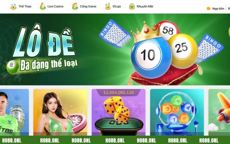 HO88 là trang chơi lô đề online uy tín số 1 thị trường hiện nay