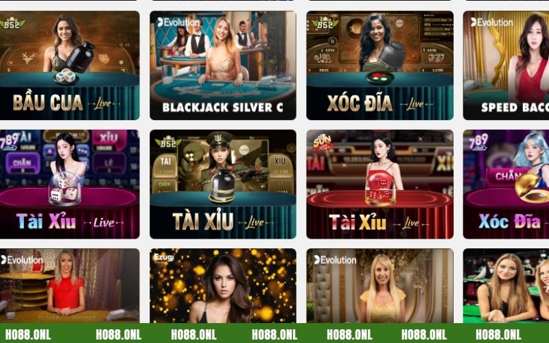 Sảnh Live Casino HO88 đã trở thành lựa chọn lý tưởng cho người chơi cá cược