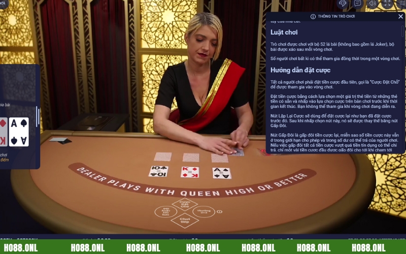 Luật chơi poker online là mỗi người chơi được chia 2 lá bài