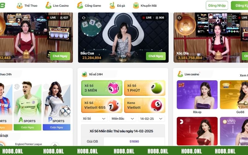 Vào đúng link đăng ký Ho88